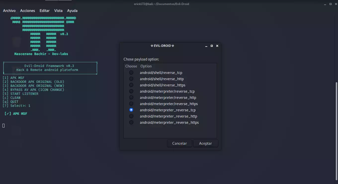 Config4EvilDroid